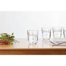 Set da 6 bicchieri bassi "Visage" Vetro, 300 ml, Trasparente Trasparente