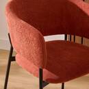 Set di 2 poltrone "Solea" Rosso Ambra