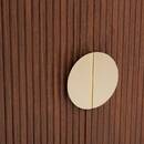 Credenza 2 ante 1 ripiano "Wany" Marrone, 80x40 cm Marrone