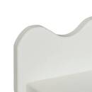 Mensola da parete "Salina" Bianco, 53x15 cm Bianco