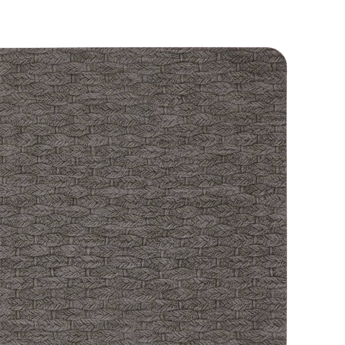 Tovaglietta "Ely" PU - Poliuretano, 49x33 cm, Grigio Scuro Grigio scuro