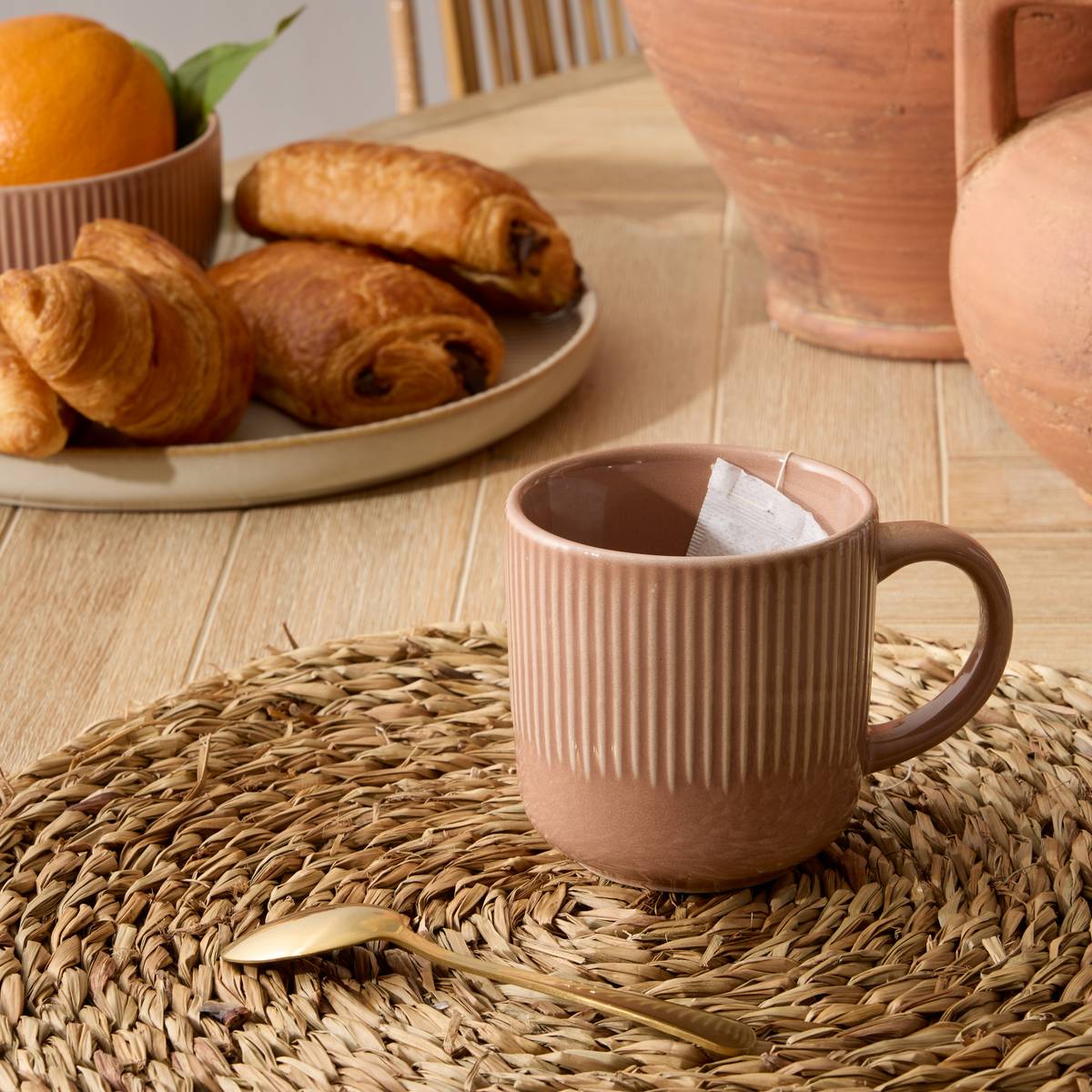 Tazza "Chloe" Gres (ceramica), 360 ml, Moccha Moka