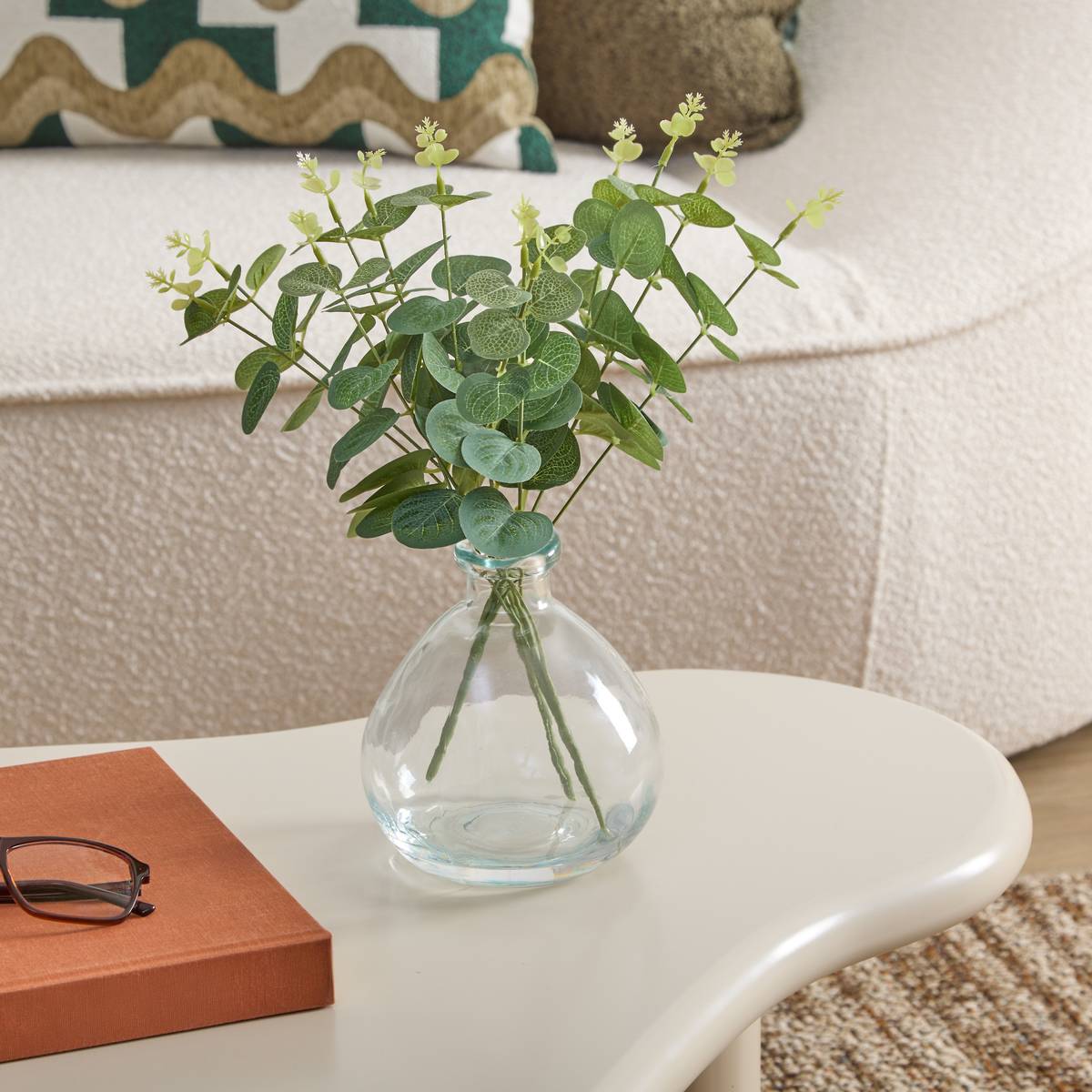 Composizione Floreale "Urice" H.35 cm Verde