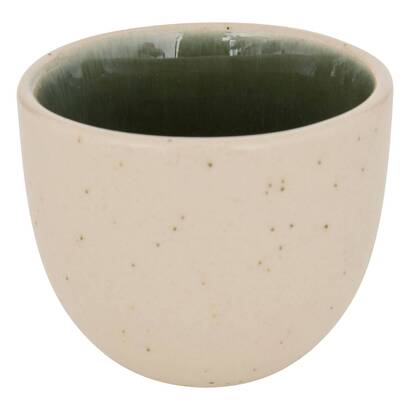 Tazza da espresso "wonja" ceramica, 100 ml, verde