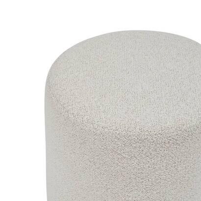 Pouf "nesky" bianco