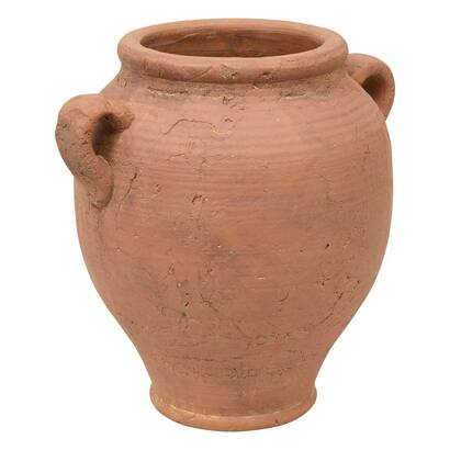 Vaso "romia" terracotta, h.25,7 cm