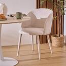 Sedia "Céleste" Beige Beige lino