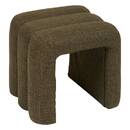 Pouf "Sisco" Verde kaki Verde
