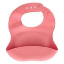 Set bavaglini per bambini "Yum" 2 pezzi, Rosa Rosa