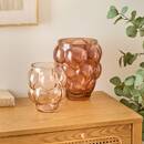 Vaso "Edia" Rosa Chiaro, H.18,5 cm Rosa
