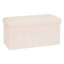 Pouf pieghevole "Arum" Avorio, 76x38 cm Avorio