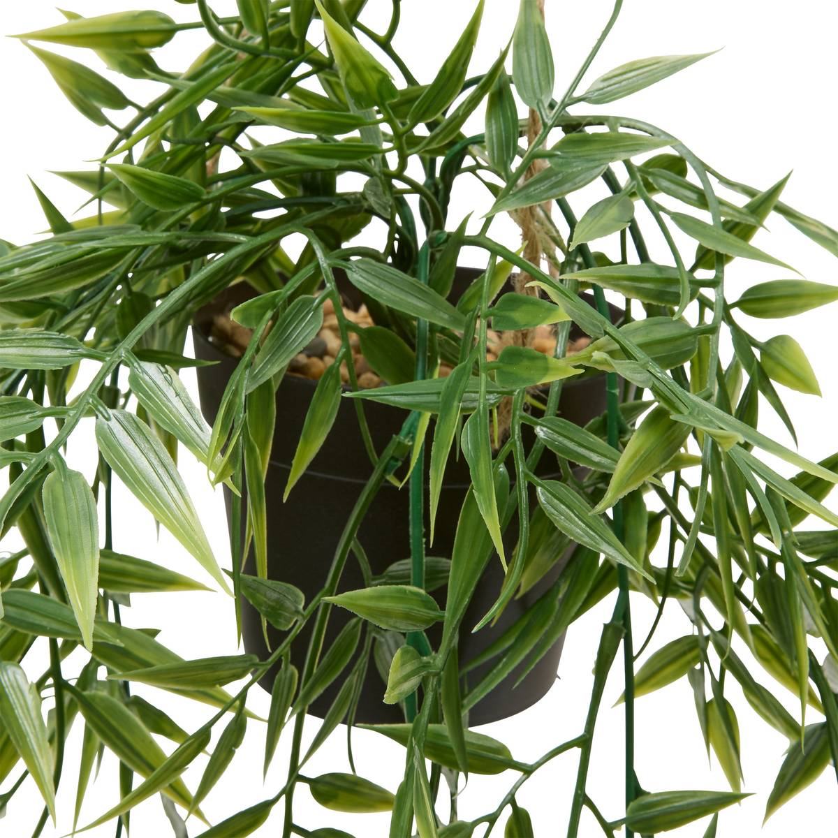 Pianta artificiale sospesa "Liora" 10x10 cm Verde