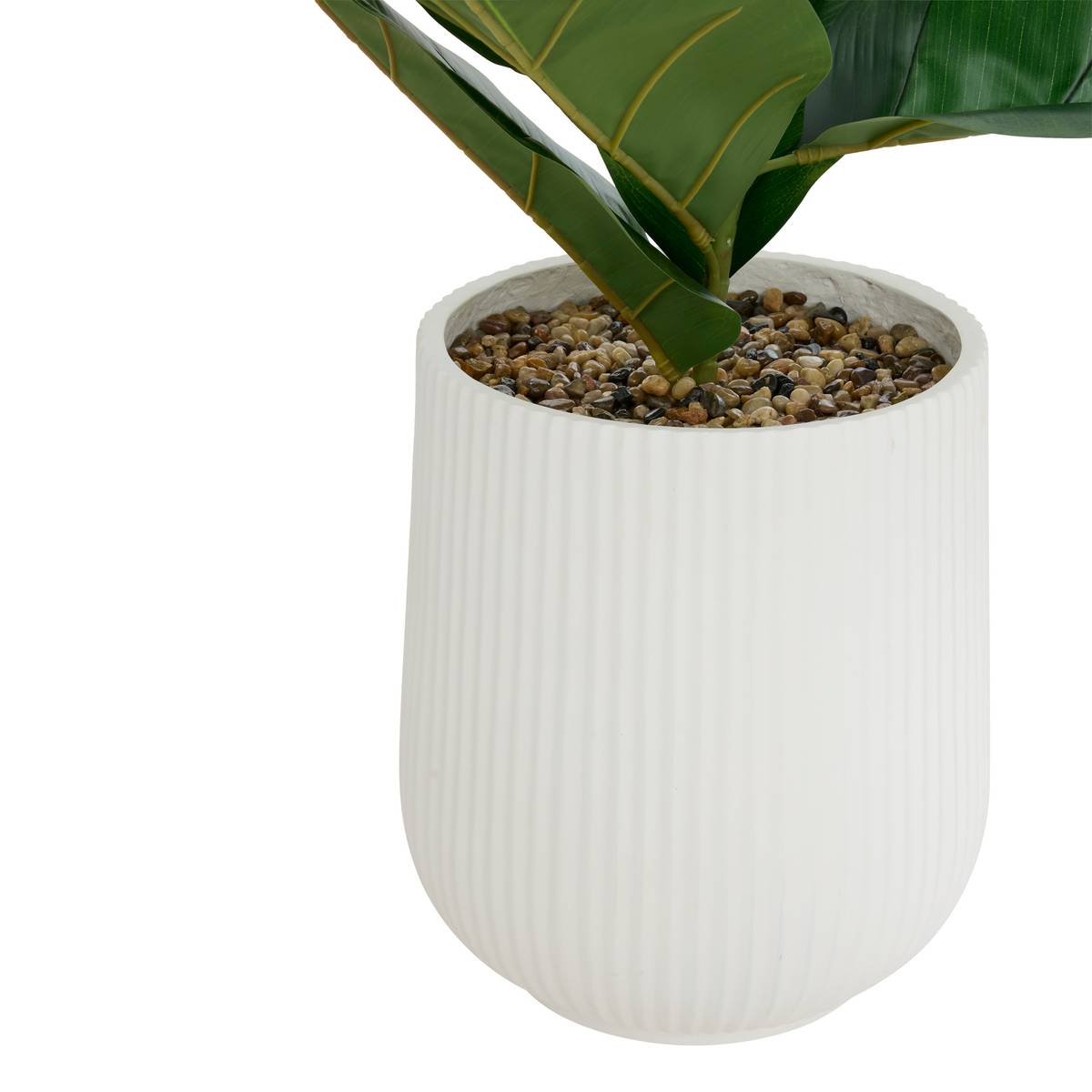 Ficus artificiale in vaso "Sky" H.145 cm Nero