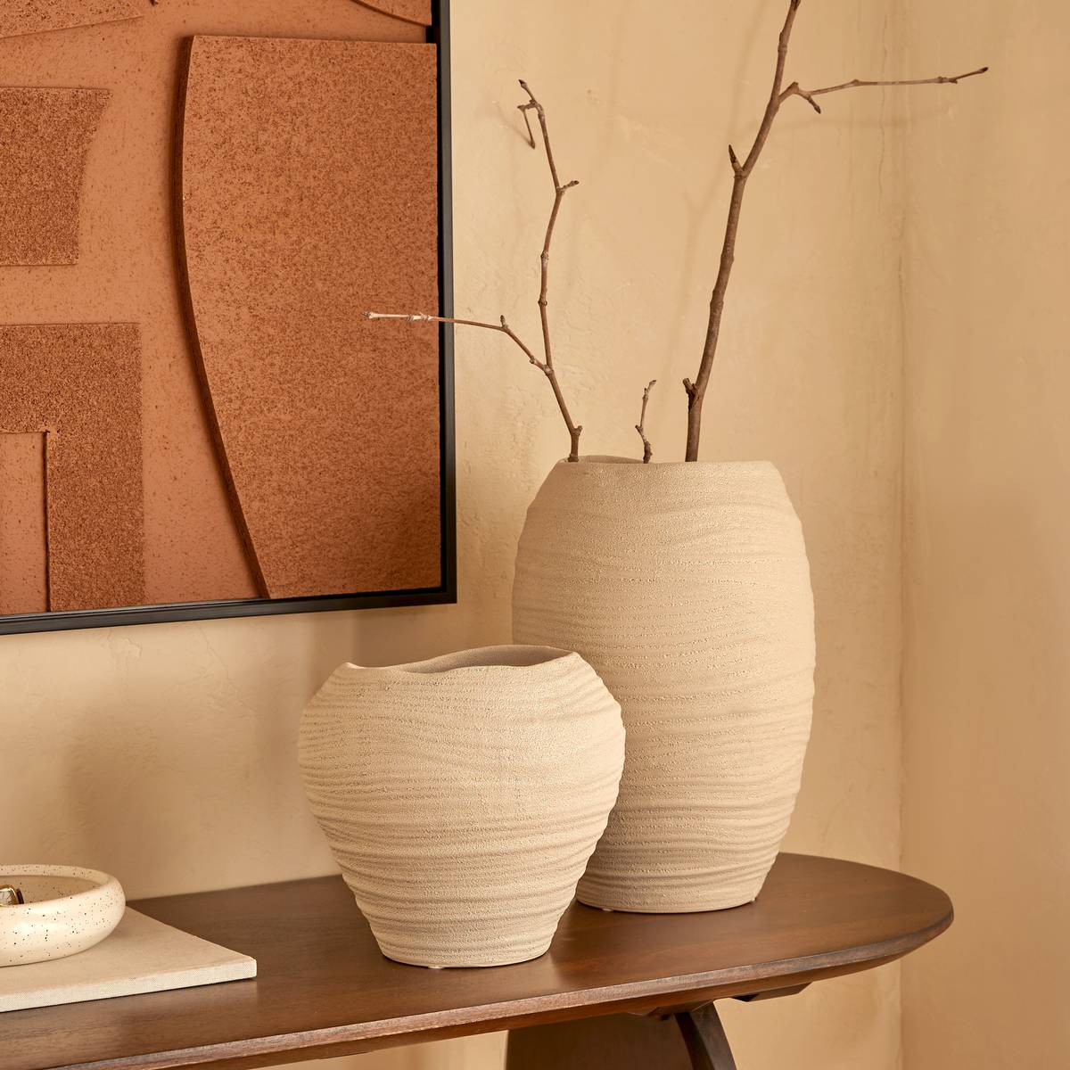 Vaso "Prudi" Bianco, H.22 cm Bianco