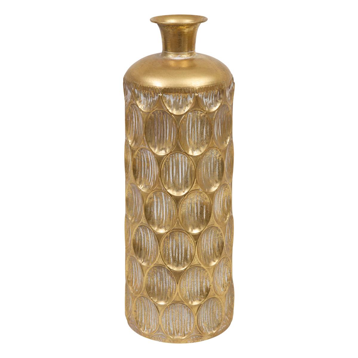 Vaso "Belli" Dorato, H.60 cm Oro