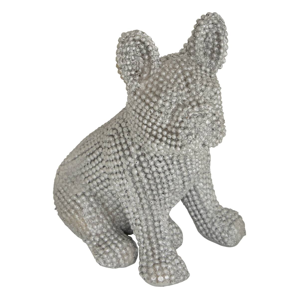 Statuetta cane "Eden" 8,5 x 6,1 cm Argentato