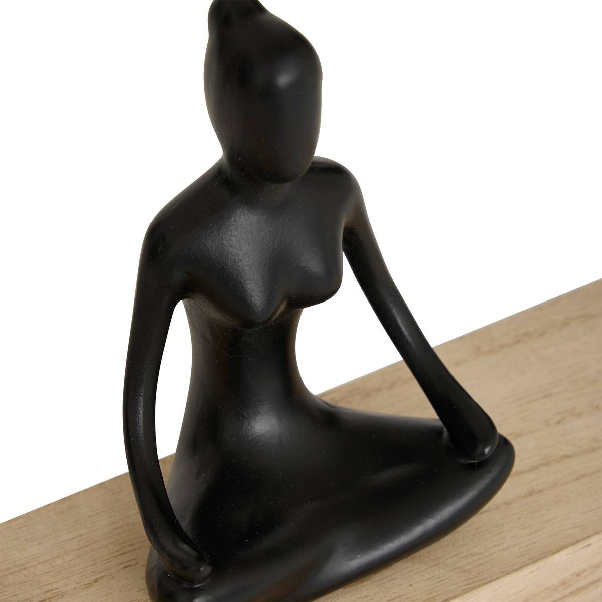 Calendario decorativo "Yogi" 20x6 cm Beige