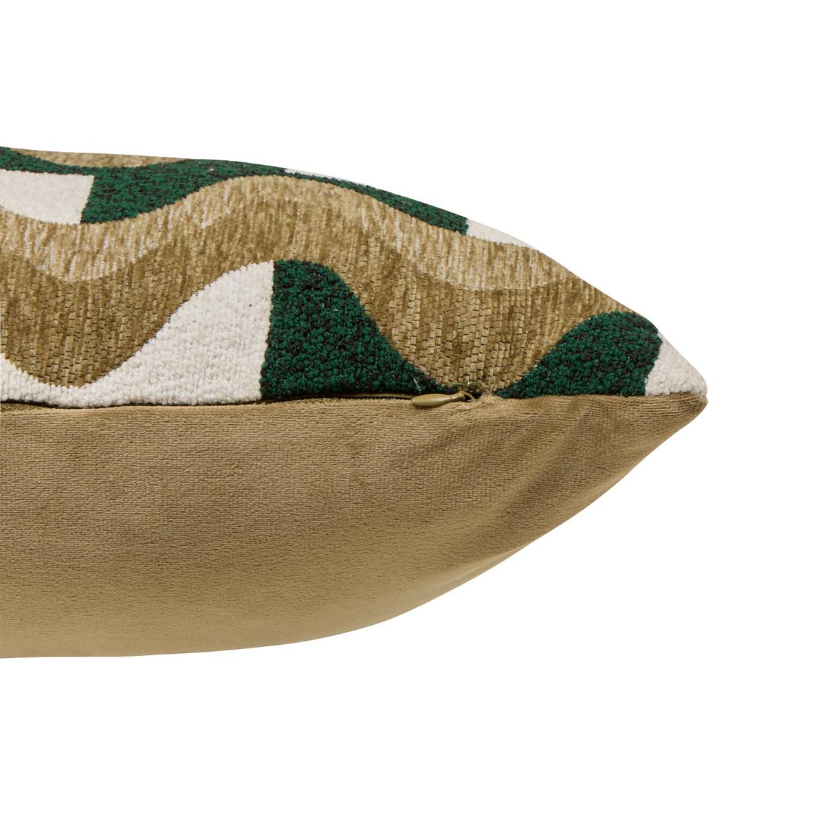 Cuscino "Floe" Verde Kaki, 58x38 cm Verde