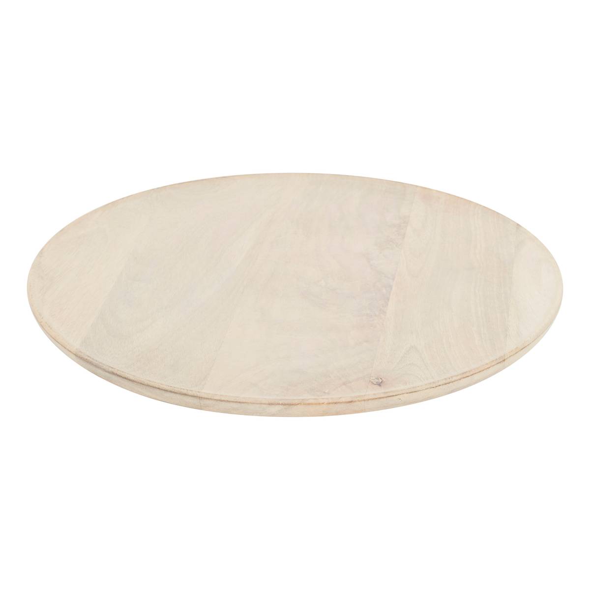 Piatto da portata "Albero di mango" Legno di mango, D.37 cm, Beige Beige