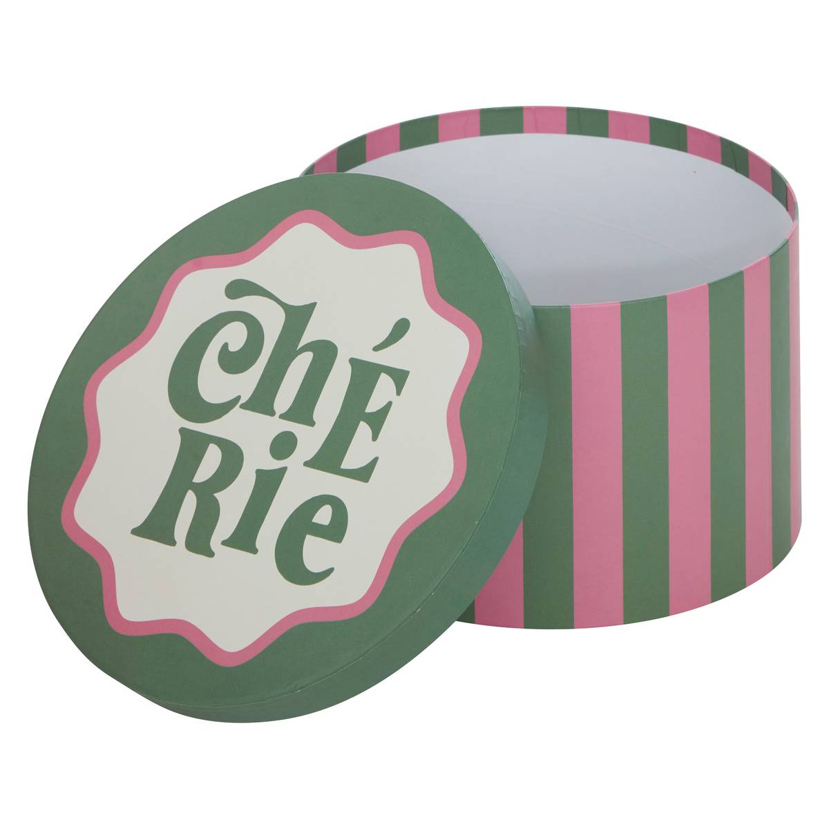 Set di 4 scatole "Cherie" Rosso, 25x15 cm Rosso