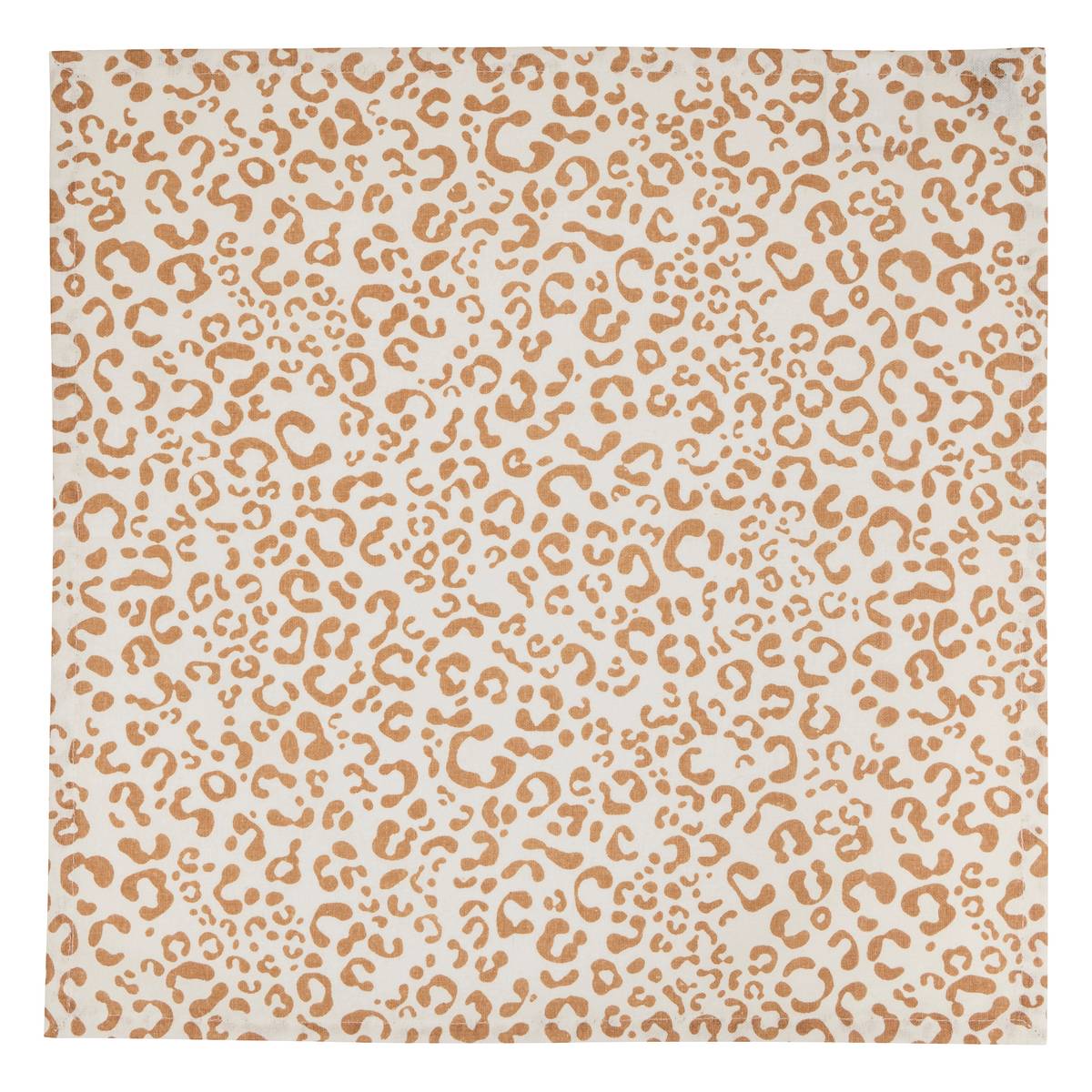 Set di 4 tovaglioli "Leopadi" Lino Beige, 40 x 40 cm Beige