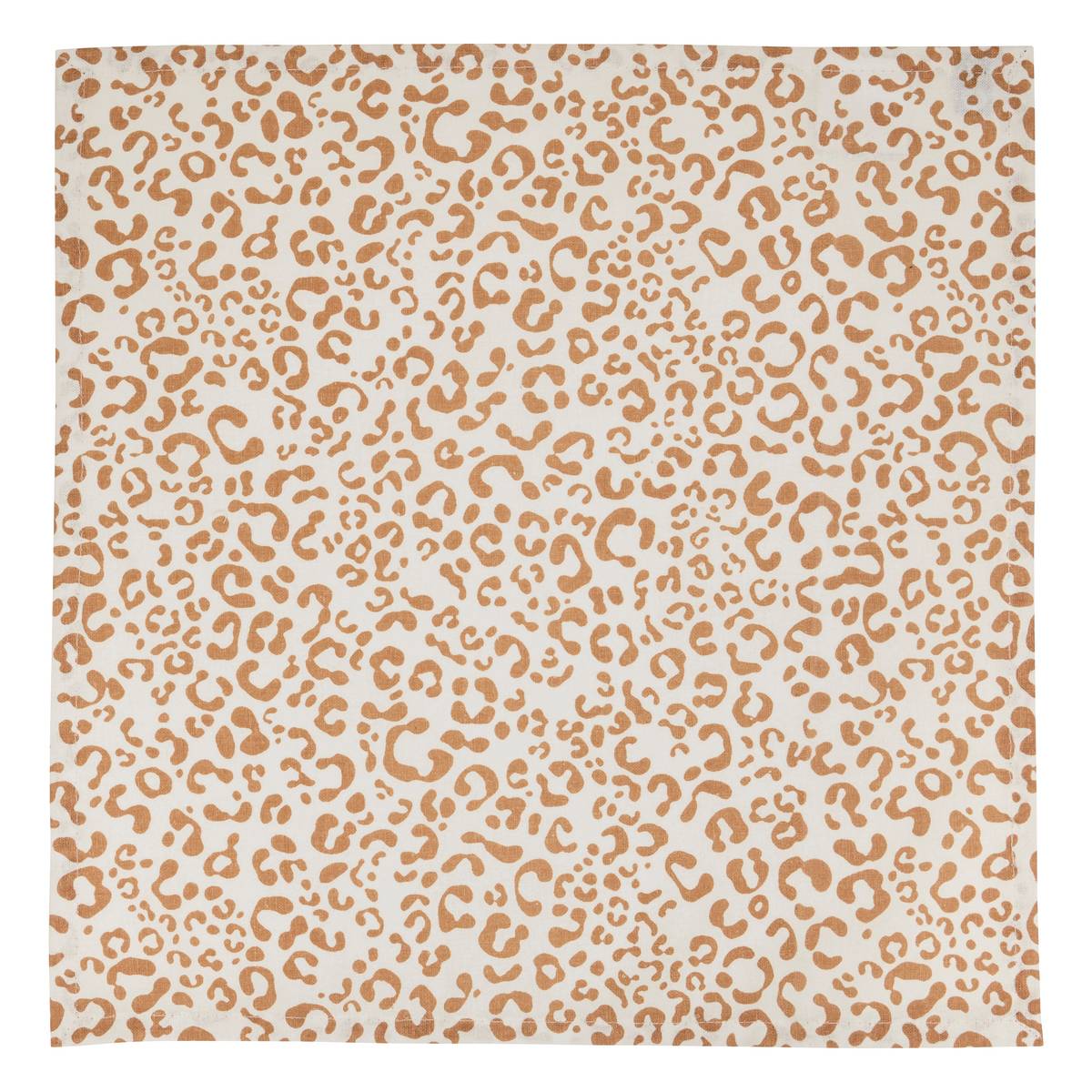 Set di 4 tovaglioli "Leopadi" Lino Beige, 40 x 40 cm Beige