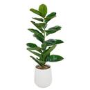 Ficus artificiale in vaso "Sky" H.145 cm Nero
