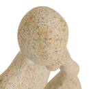 Set di 3 statue "Aby" Beige Medio, 6,5x5 cm Beige