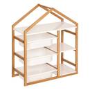 Libreria a 3 ripiani "Bako" Bianco, 68x82 cm Bianco