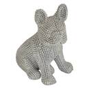 Statuetta cane "Eden" 8,5 x 6,1 cm Argentato