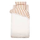 Set di biancheria da letto per bambini "Scott" 2 pezzi, 140x200 cm, Multicolore Beige / Arancione