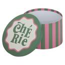 Set di 4 scatole "Cherie" Rosso, 25x15 cm Rosso