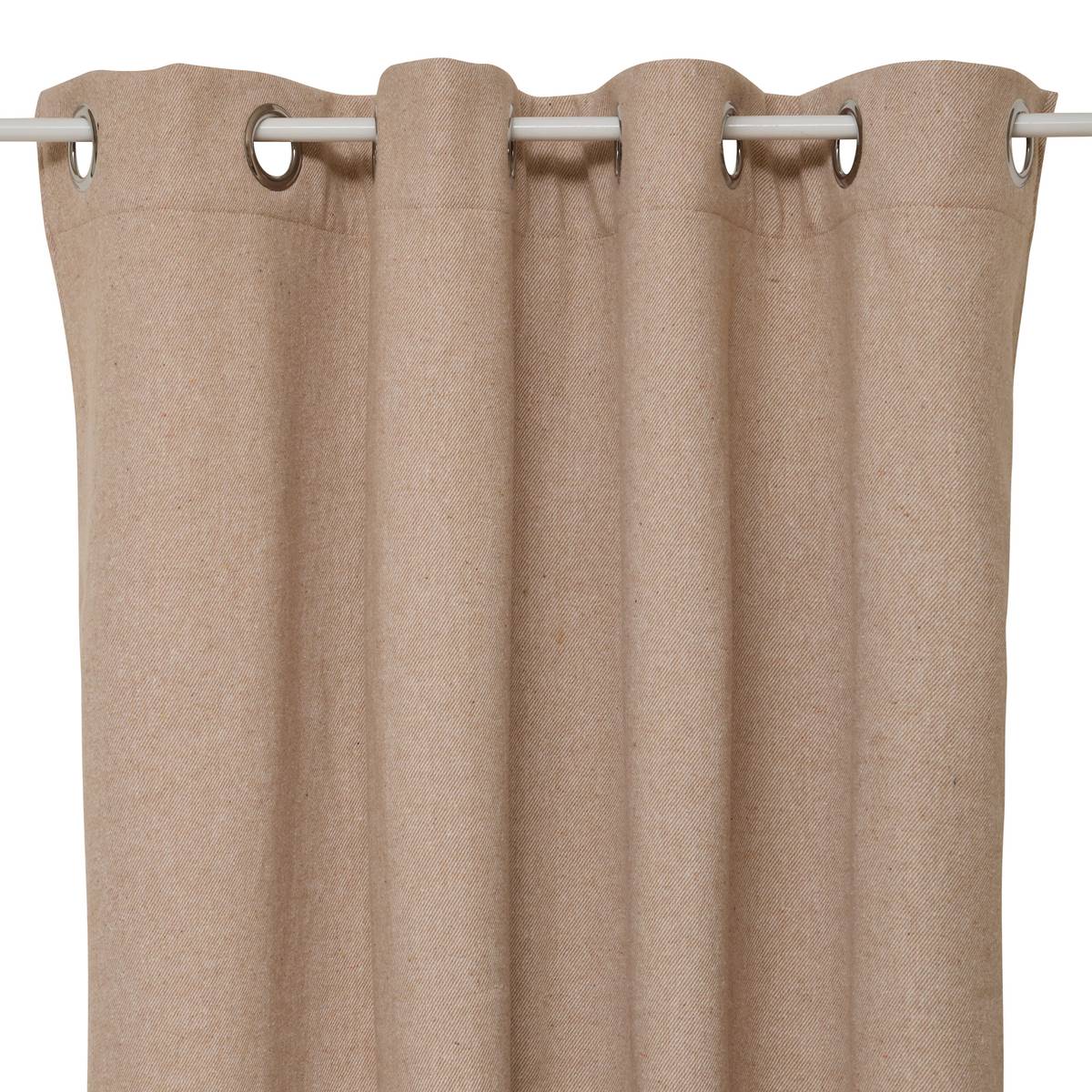 Tenda isolante "Kys" Lino beige, 140x260 cm Beige