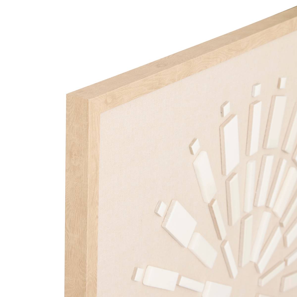 Tela 3D "Houria" Beige, 78x78 cm Beige