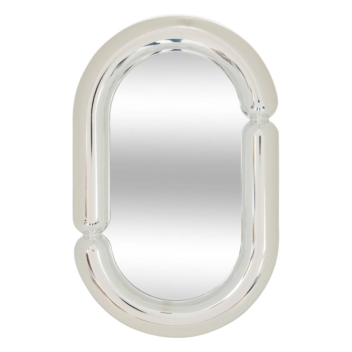 Specchio da appoggio "Sky" Argento, 19x2 cm Argento