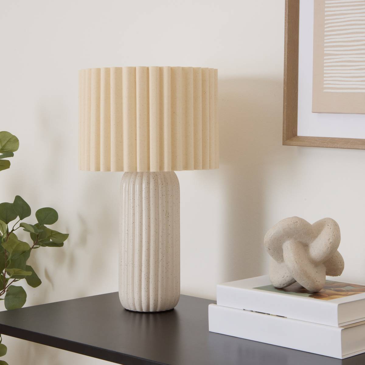 Decorazione da posare "Dave" Beige, 14x14 cm Beige
