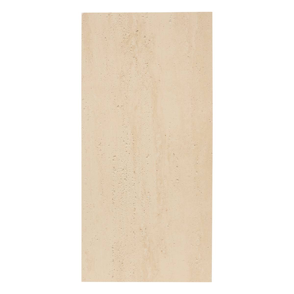 Adesivo murale effetto travertino "Cary" Beige, 58x28 cm Beige