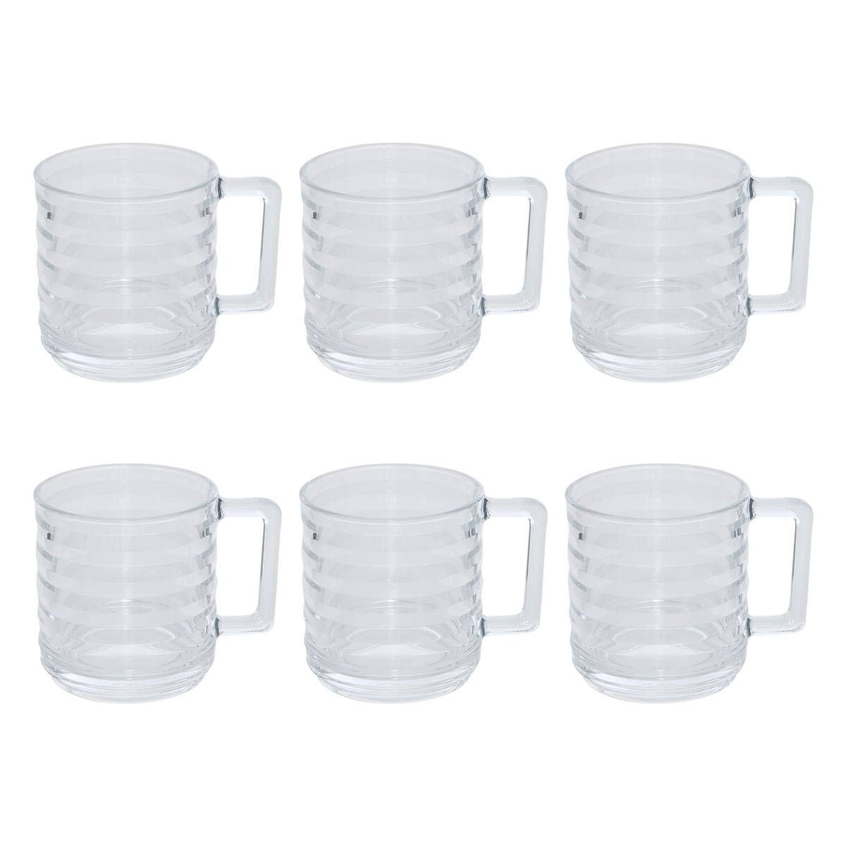 Set di 6 tazze "Julie"
