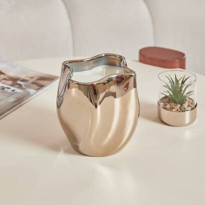 Candela profumata "sky" ylang-ylang, argento, 985g
