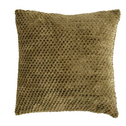 Cuscino "lyno" verde kaki, 40x40 cm