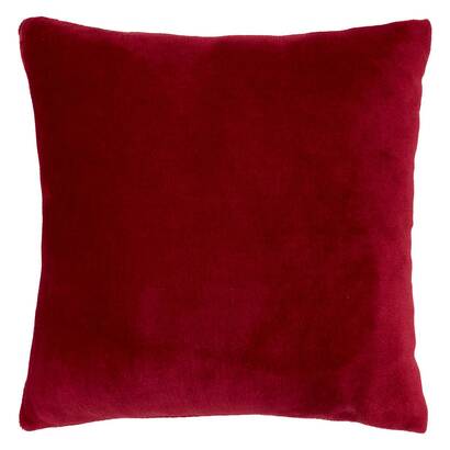 Cuscino "ollis" rosso, 38x38 cm