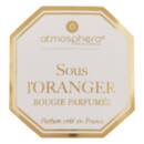 Candela Profumata "Elisa" Arancia - Neroli, Trasparente, 200g Neroli / Bergamotto / Muschio di qu