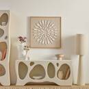 Tela 3D "Houria" Beige, 78x78 cm Beige
