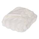 Plaid in finta pelliccia 3D "Zephy" Bianco, 160x120 cm Bianco