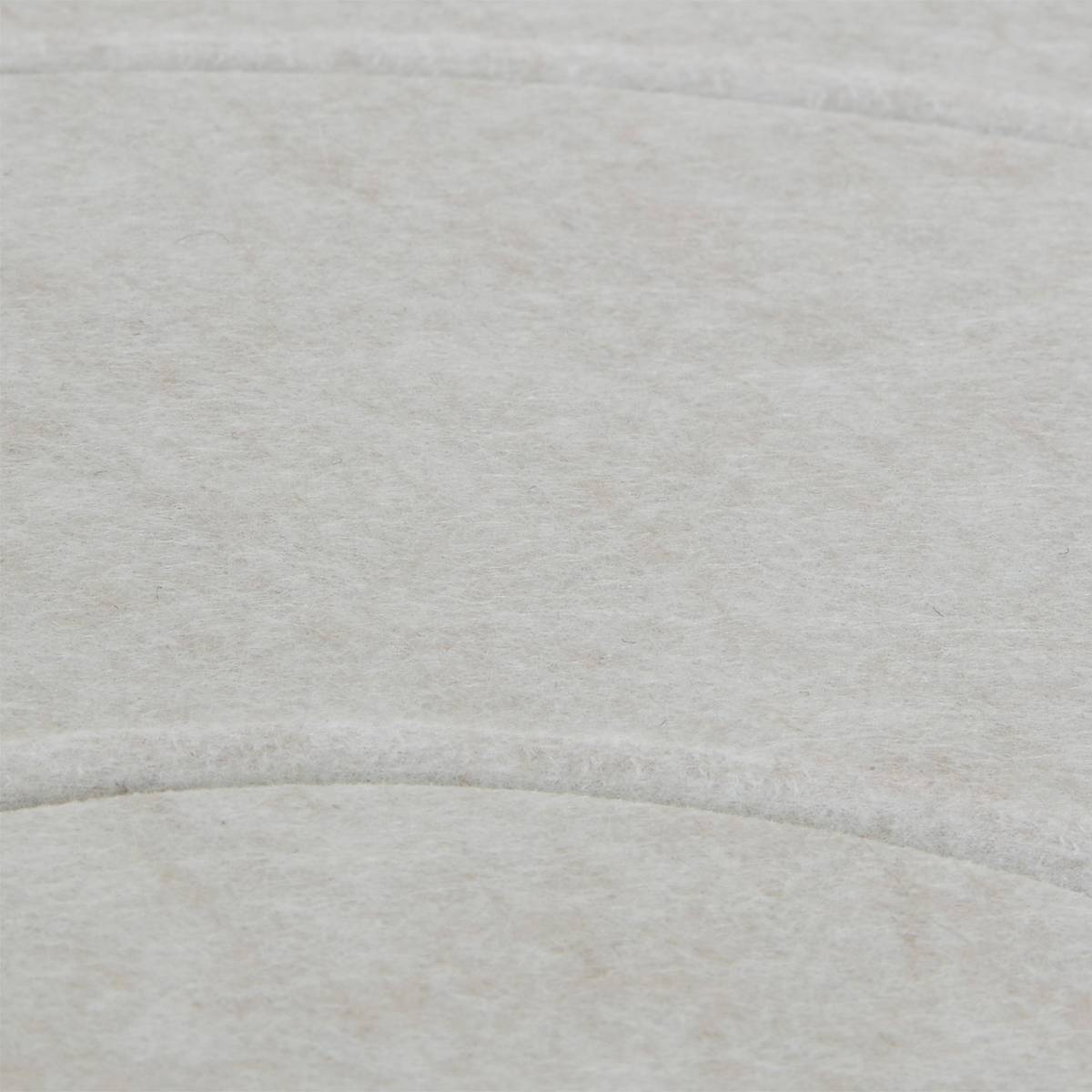 Set di 4 pannelli decorativi da parete "Feltro" Grigio, 30x30 cm Grigio 2