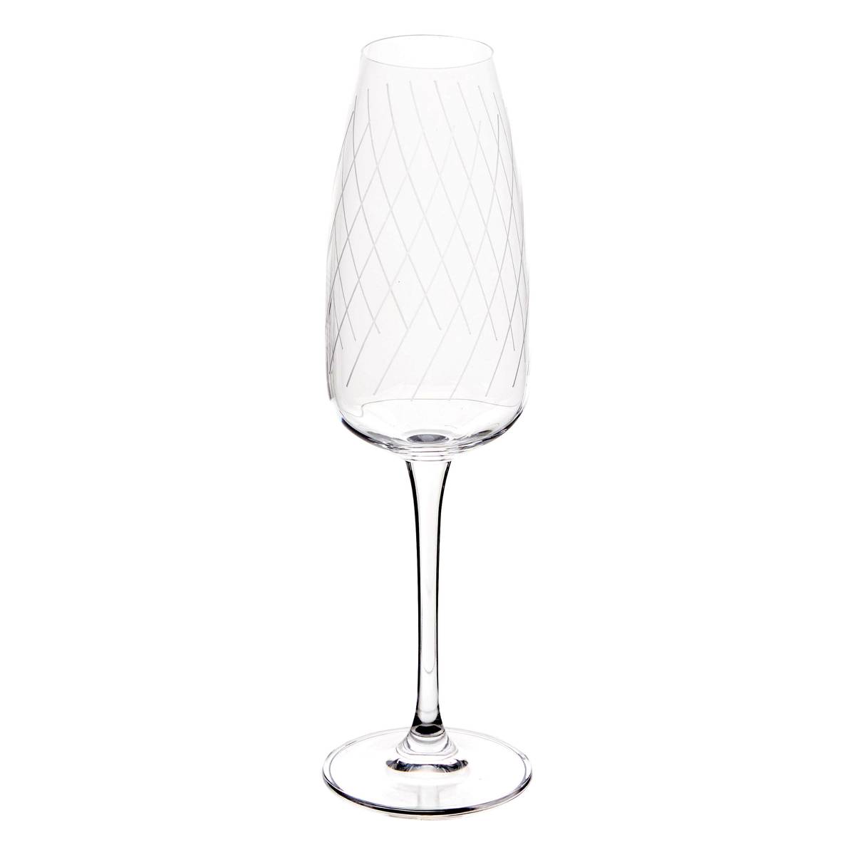 Set di 4 flute "Talia" Cristallino, 290 ml, Trasparente Trasparente