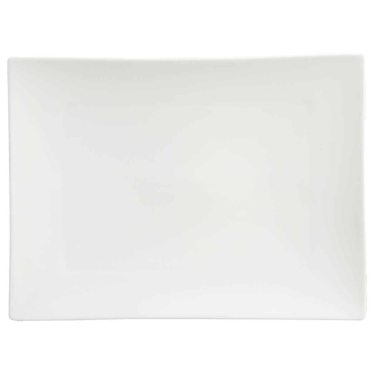Piatto da presentazione "Tokyo" 31,7x23,5 cm, Bianco Bianco