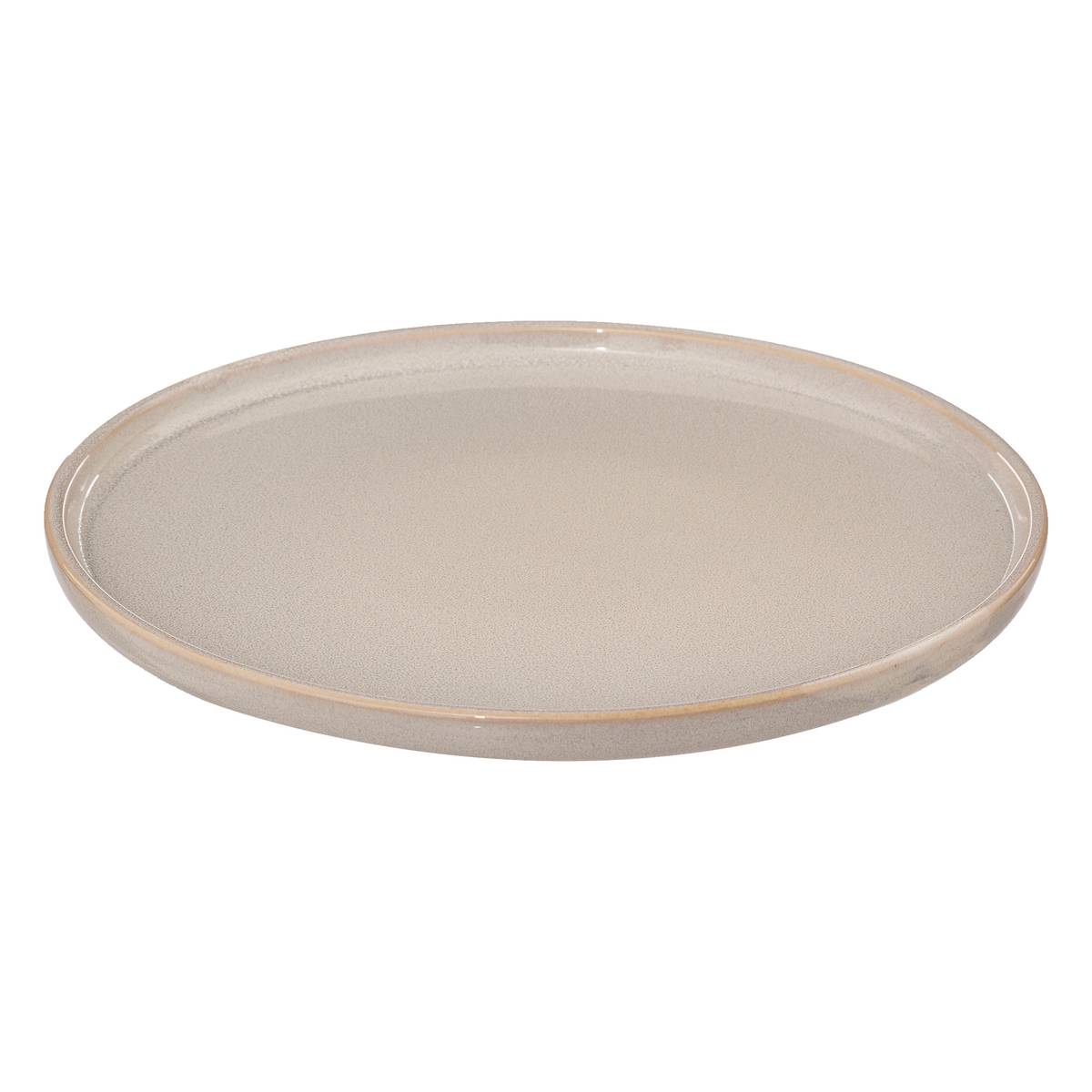 Set di 6 piatti piani "Terra Sconosciuta" D.26,7 cm, Beige Beige