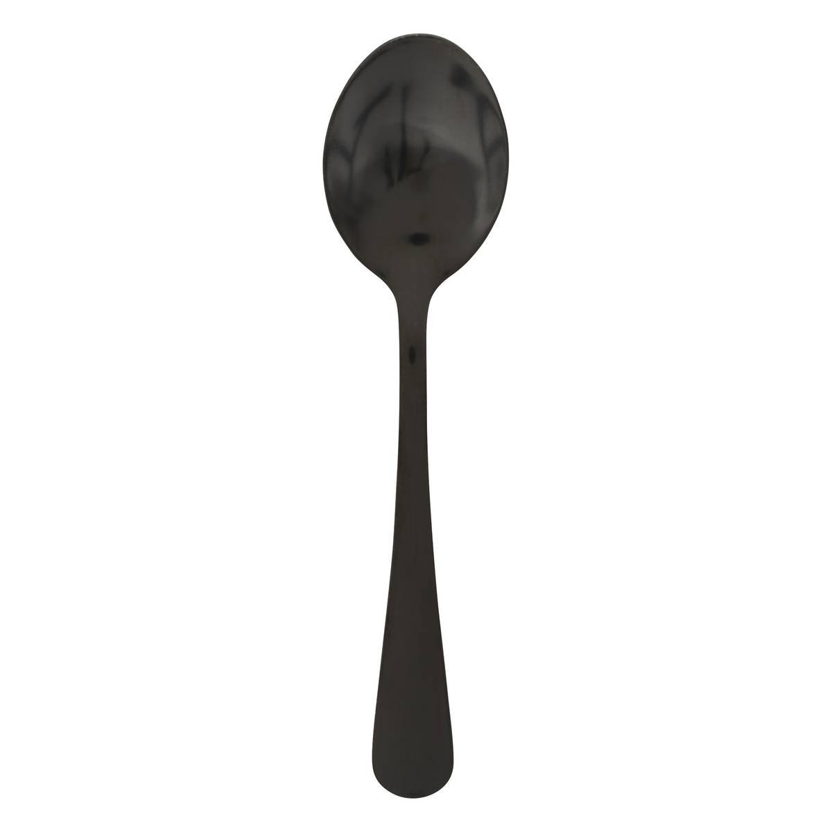 Set di 4 cucchiaini da caffè "Shadow" Nero Nero