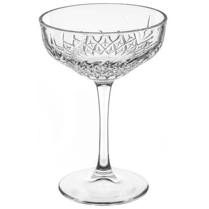 Set di 4 calici da champagne "timeless" 250 ml, trasparente